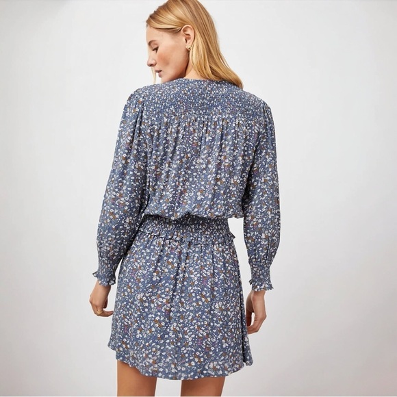RAILS • Zana Dress in Blue Floral Ditsy - Picture 13 of 15